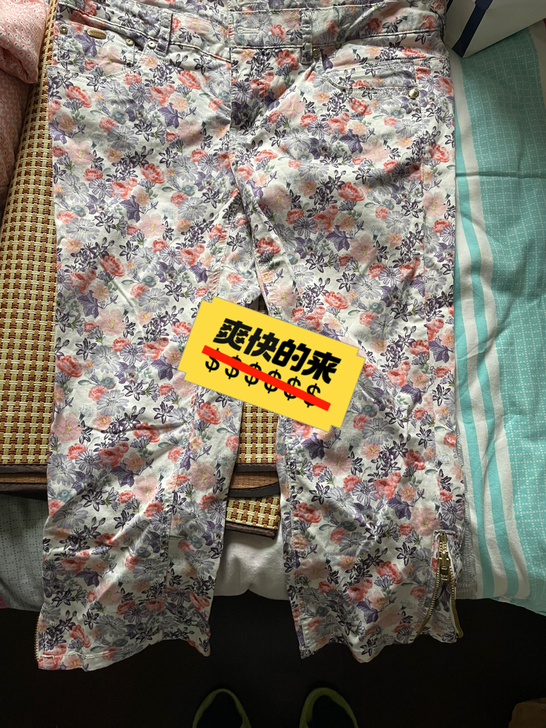 only女式七分牛仔裤