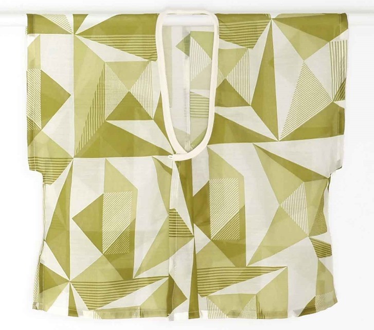 乔织西域纪系列唐制汉服女套装齐胸襦裙苔绿袒...