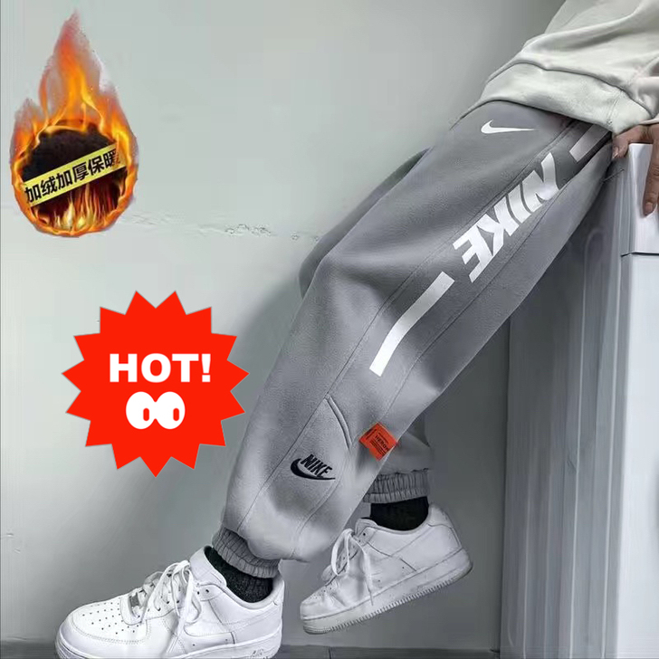 秋冬季2021新款裤子男学生韩版潮流宽松运...