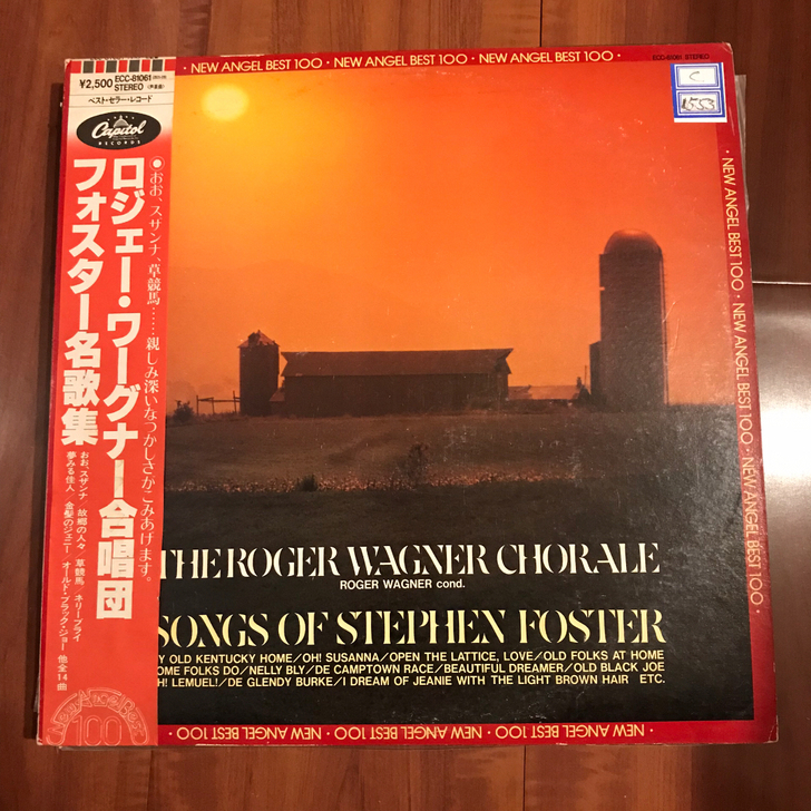 古典音乐黑胶唱片LP 福斯特 歌曲集 罗杰...