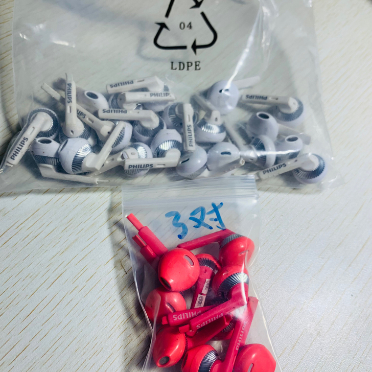 飞利浦原装耳机头配对13对打包68包邮