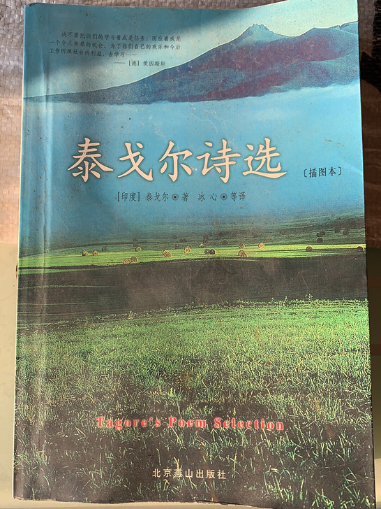 泰戈尔诗选，闲置便宜转让，周浦繁荣路康沈路...