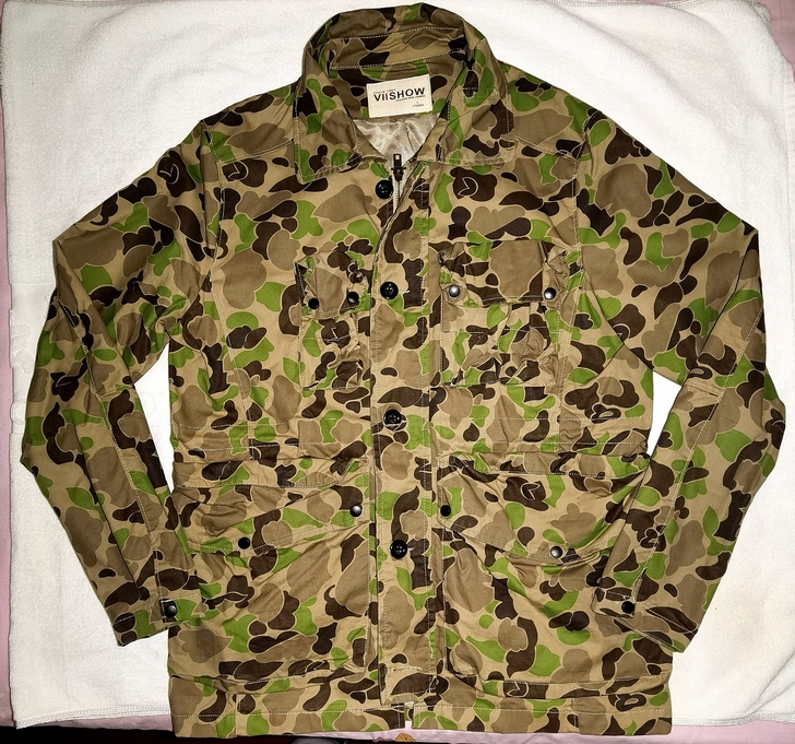 品牌型号 ：VIISHOW男士迷彩风衣17...