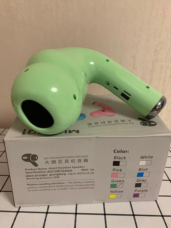 巨型耳机蓝牙音响炫酷个性生日礼物TWS多功...