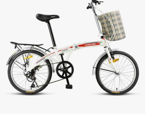 永久折叠自行车变速20寸女款成人用学生男超...