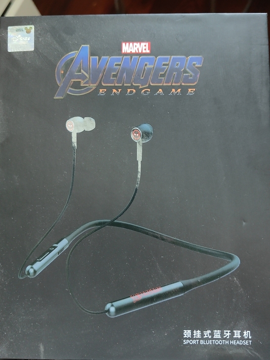 漫威蜘蛛侠联名蓝牙耳机，只开封过没有使用过
