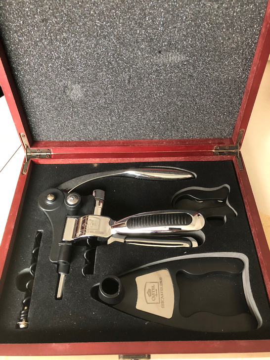 红酒开瓶器法国CASTEL，开红酒工具一套...