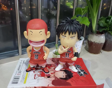 动漫Q版灌篮高手樱木花道10号流川枫11号...