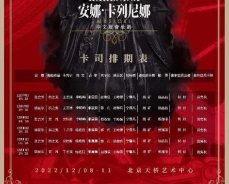 【换/直收】直收音乐剧《安娜卡列尼娜》北京...