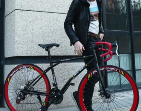 公路自行车赛车变速活飞弯把超快竞速超轻死飞...