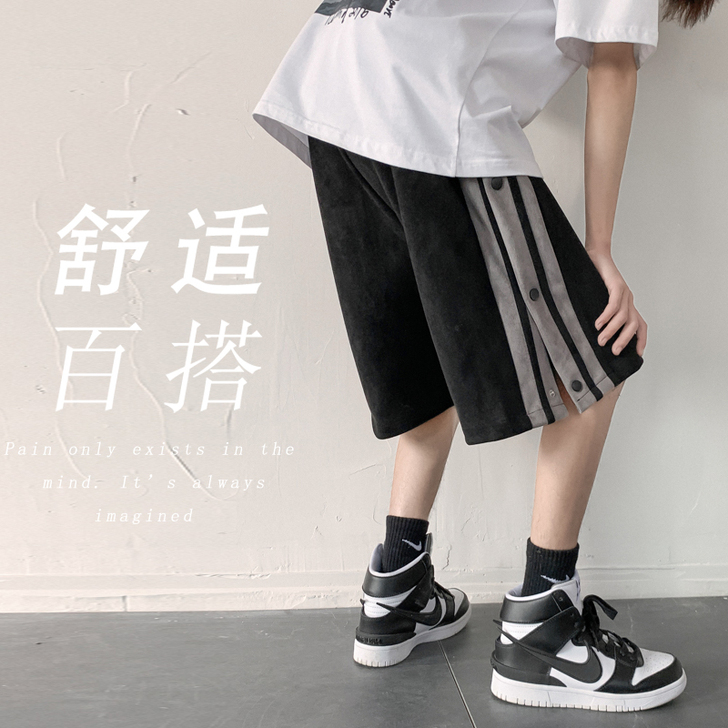 港仔文艺男 休闲裤