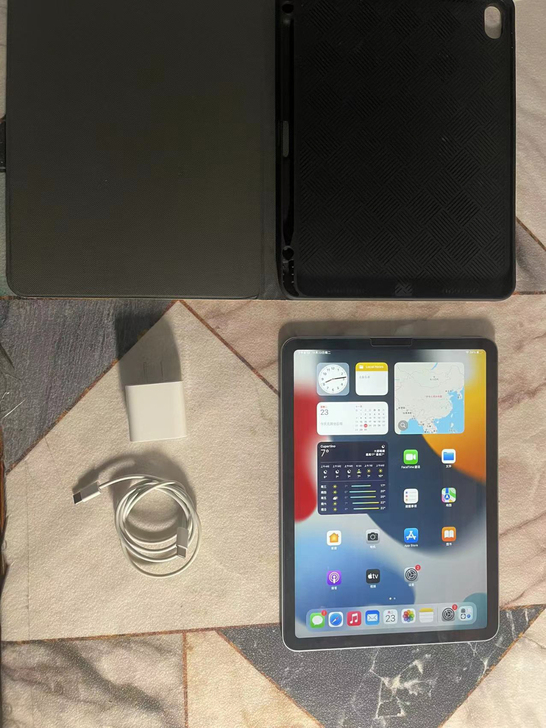 ipad Air4 256G天蓝色国行充新...