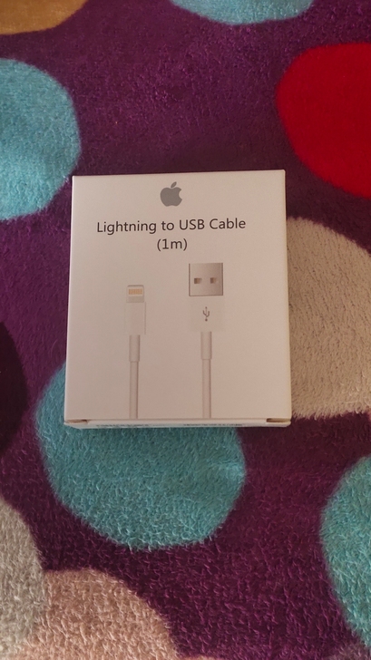 全新 未拆封iPhone苹果原装数据线，带...