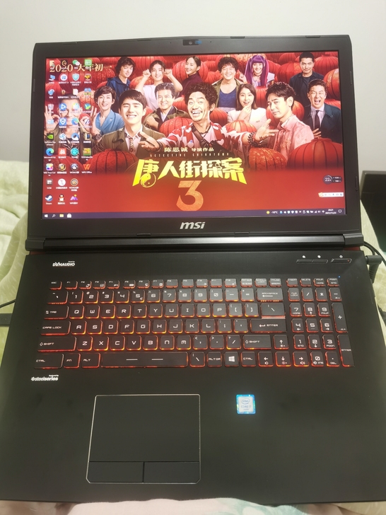 微星笔记本电脑GE72，17.3寸游戏本，...