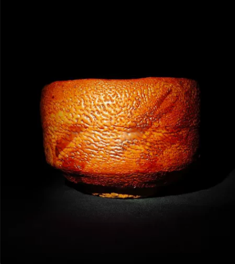 日本回流 极品志野 猩猩志野茶碗 这种釉只...