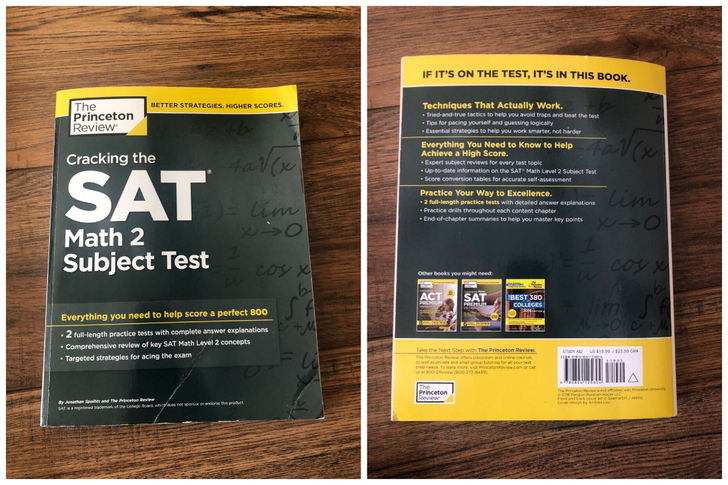SAT2数学princeton