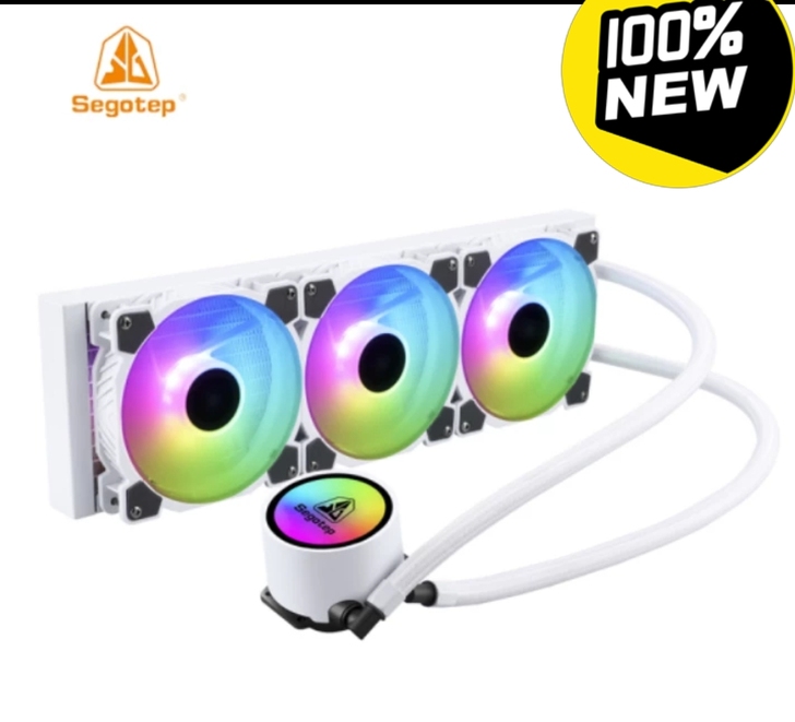 鑫谷冰封360 ARGB一体式水冷冰山版白色