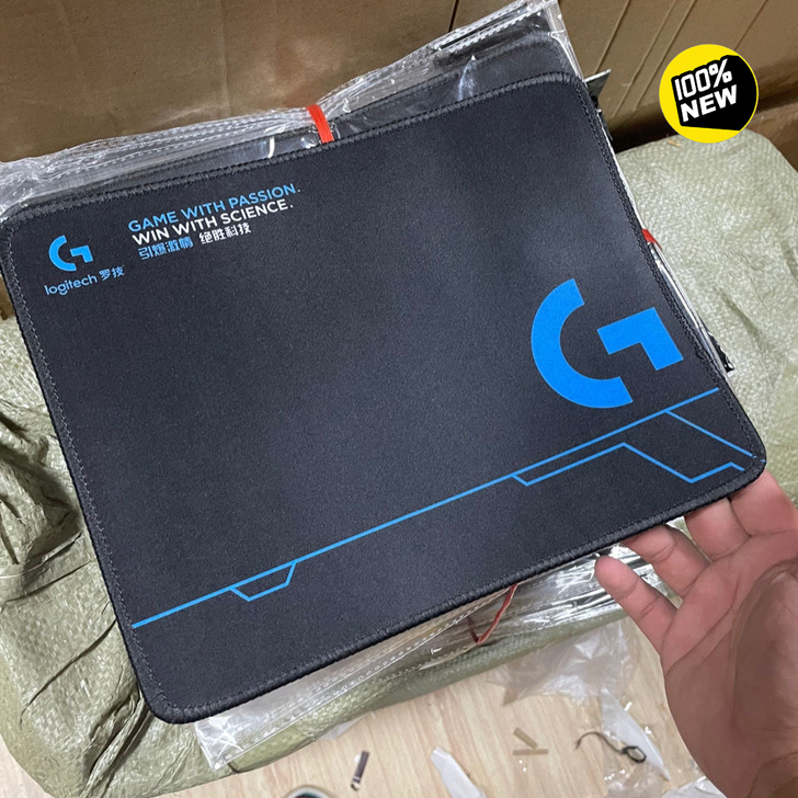 【5.8元包邮】全新罗技鼠标垫，书桌垫游戏...