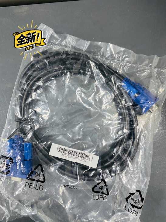 戴尔原装，VGA视频信号线1.5-2米，全...