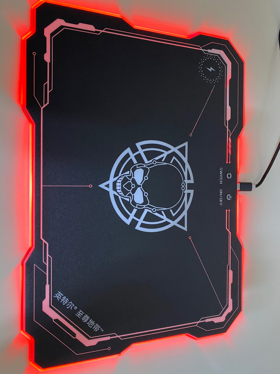 因特尔至尊地带鼠标垫 带rgb灯光 支持u...