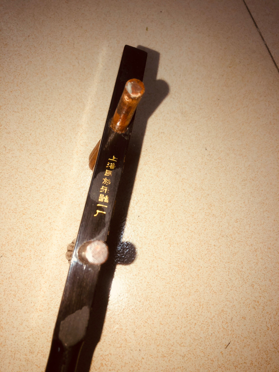 老乐器,老上海二胡,,,京二胡杆子一个,轴...