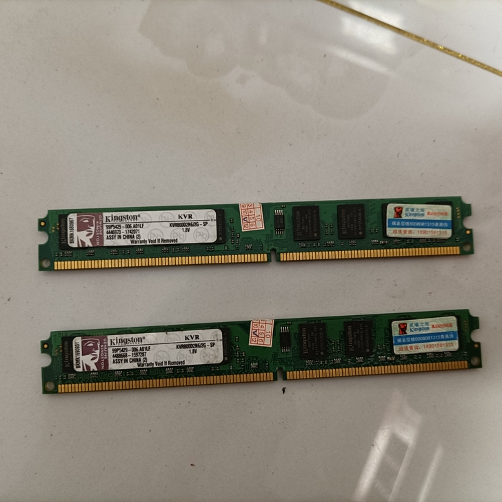 金士顿DDR2 800 2G二代电脑台式机...