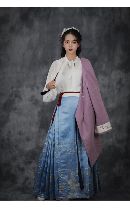 花朝记凤栖梧马面，S码，全新带吊牌，我腰围...