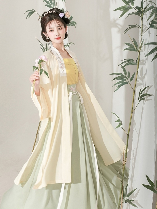 东月棠清风笺原创设计宋制少女汉服，款式如图...