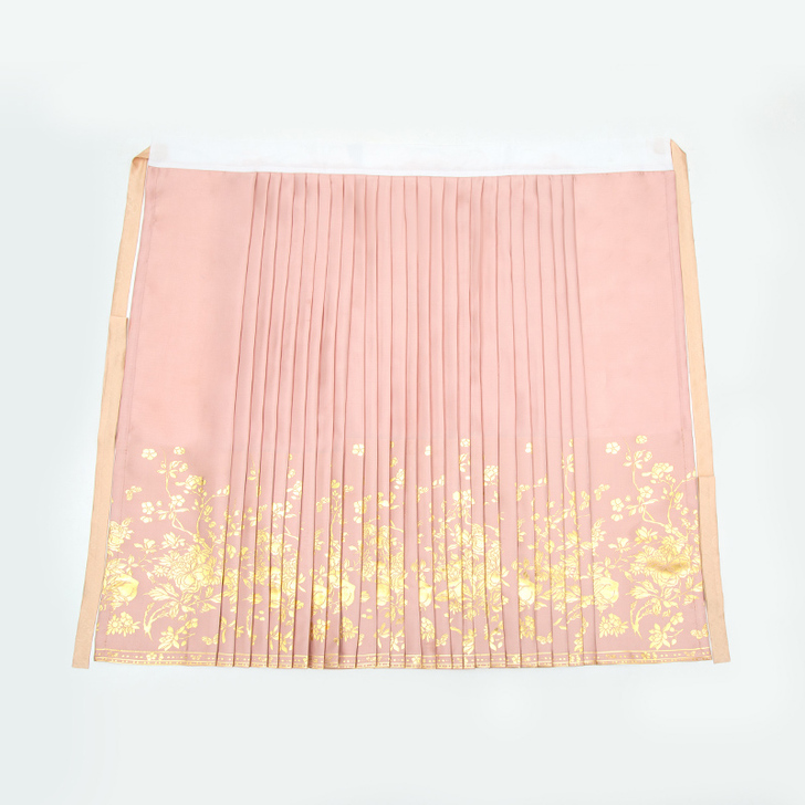 【夕颜】花朝记汉服原创 渐变色宋圆领袍刺绣...