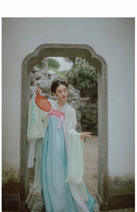 花朝记幻乐天汉服三件套s