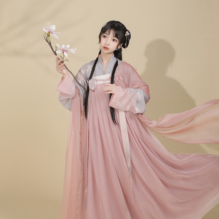 徐娇织羽集玉兰说汉服（含M码对襟衫 L码一...