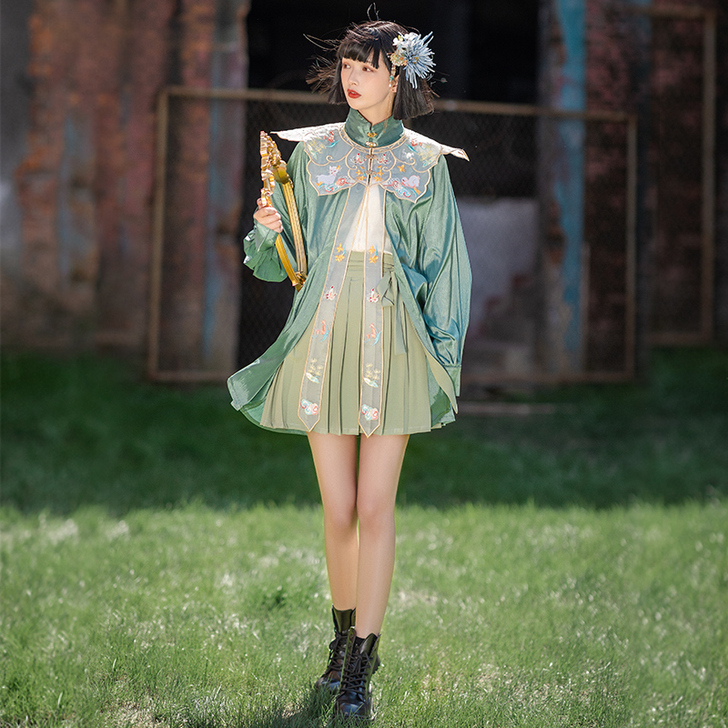 正品原创汉服女春秋中国风改良古装汉元素明制...