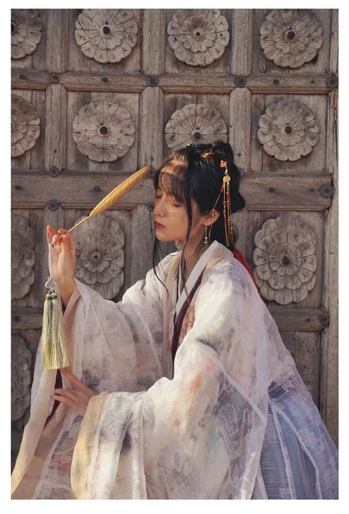 司南阁复刻 上宫 大袖衫交领齐腰襦裙魏晋风...