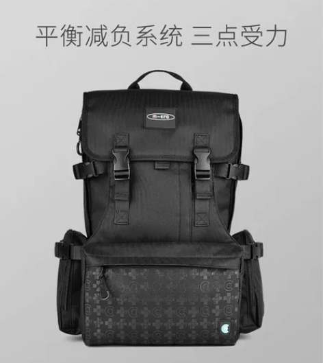 瑞士micro轮滑鞋双肩包溜冰滑冰户外运动...