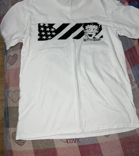 港风T恤女短袖复古贝蒂日系可爱卡通ins潮...