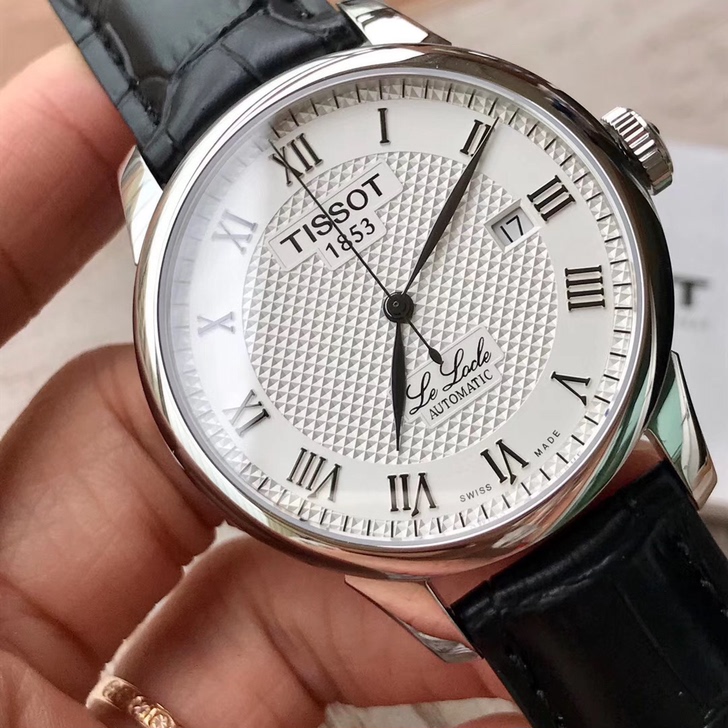 天梭力洛克手表男 天梭全自动机械男表  天...