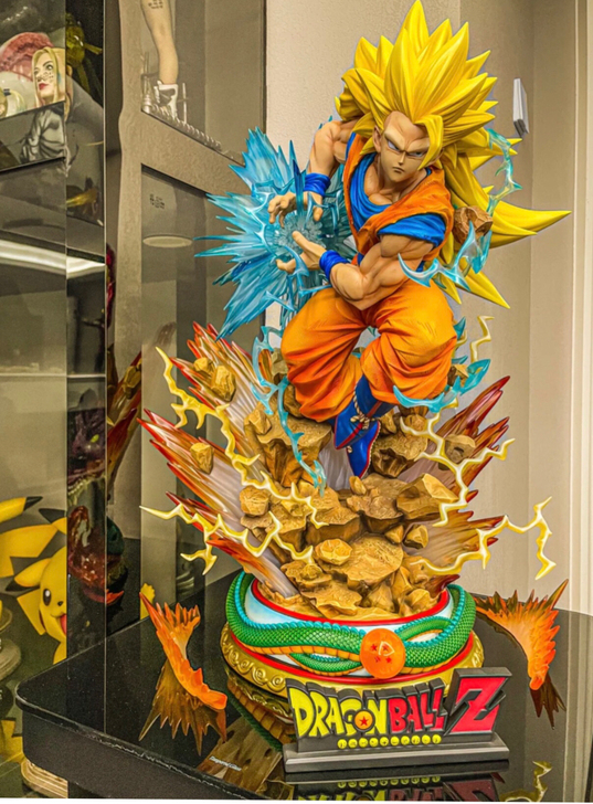 【退坑出超级大手办】七龙珠手办超大孙悟空贝...