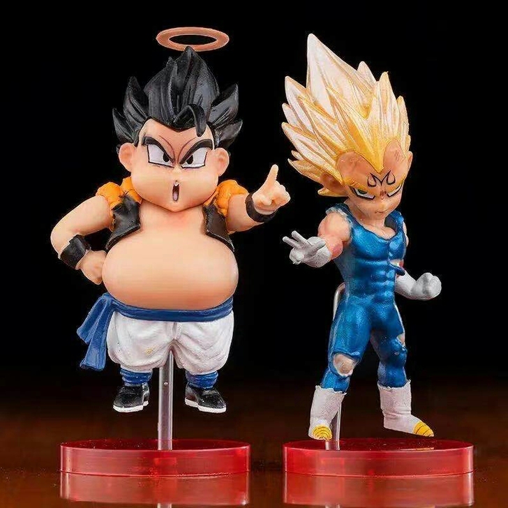 七龙珠 合体失败 胖贝空 悟吉塔 Q版手办...