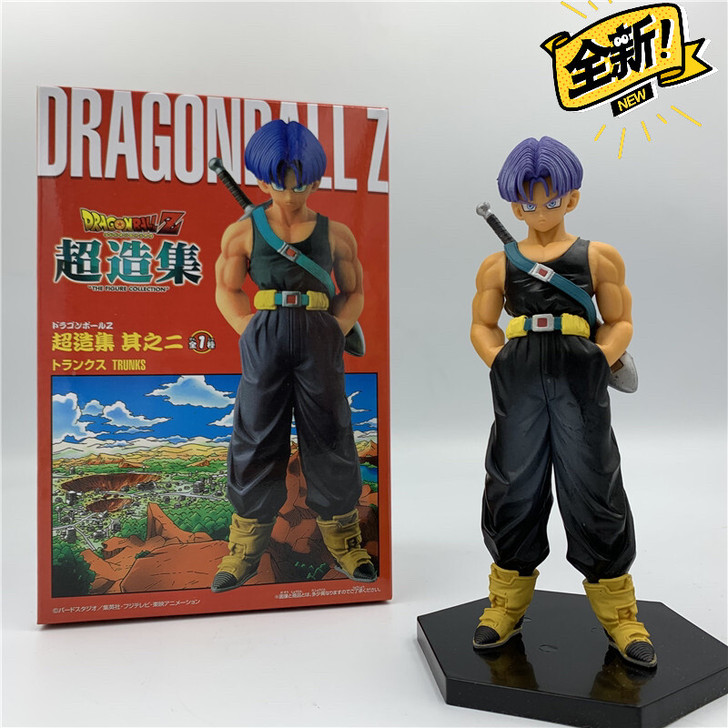 七龙珠特兰克斯超造集紫发未来战士PVC手办...