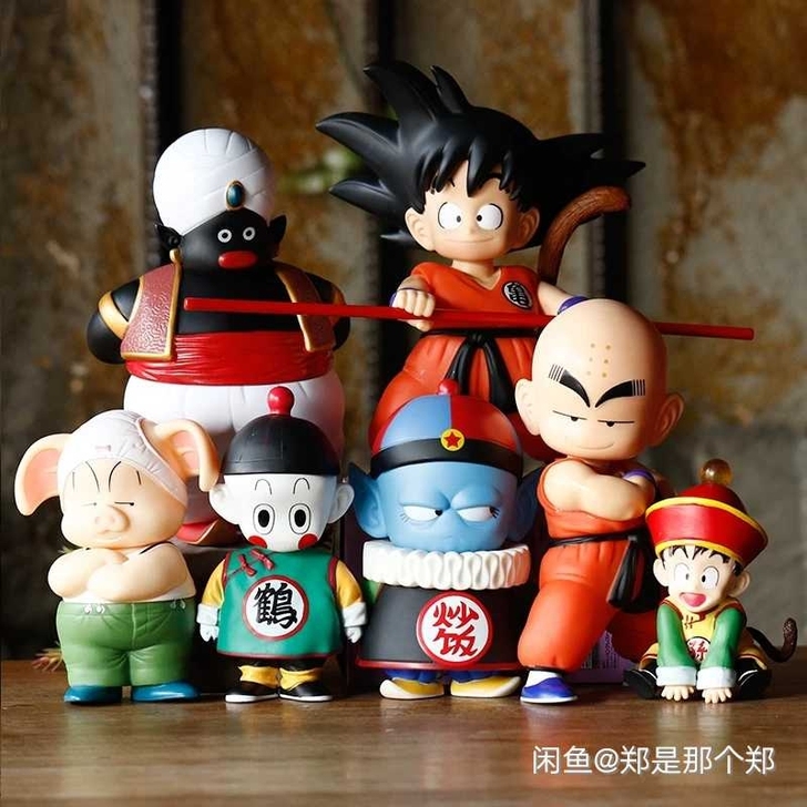 七龙珠手办炒饭饺子鹤仙人徒弟鬼娃静安公仔人...