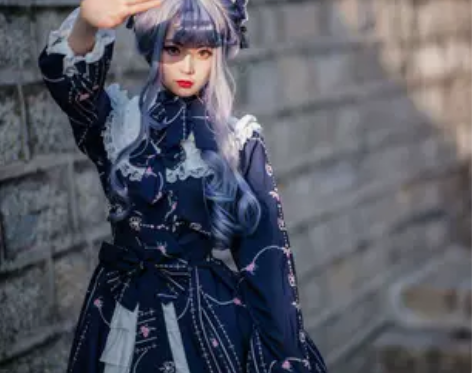 【现货】豹了个猫原创lolita~蔷薇殿堂...