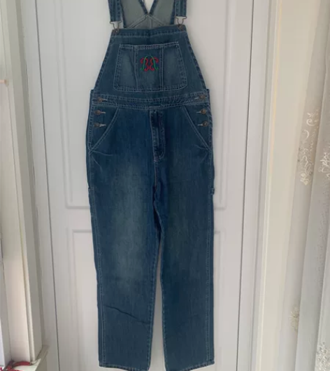 背带牛仔裤，男女都能穿 包邮，售出后不退换