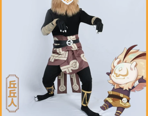 现货原神cos服丘丘人cosplay服装男...