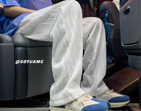 ?高级感冰丝裤子男夏季 一次也没穿过 刚买...