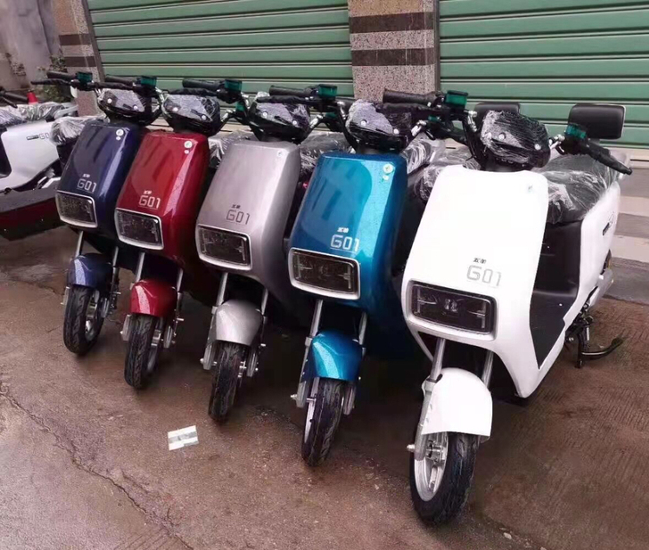 五羊电动车 芗城绿牌大牛5个大电池电动车原...