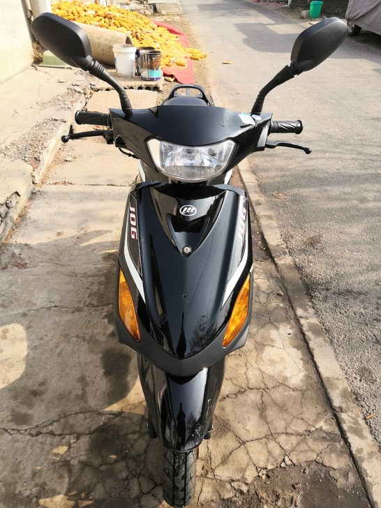 踏板摩托车 代步摩托车 巧格 力帆牌