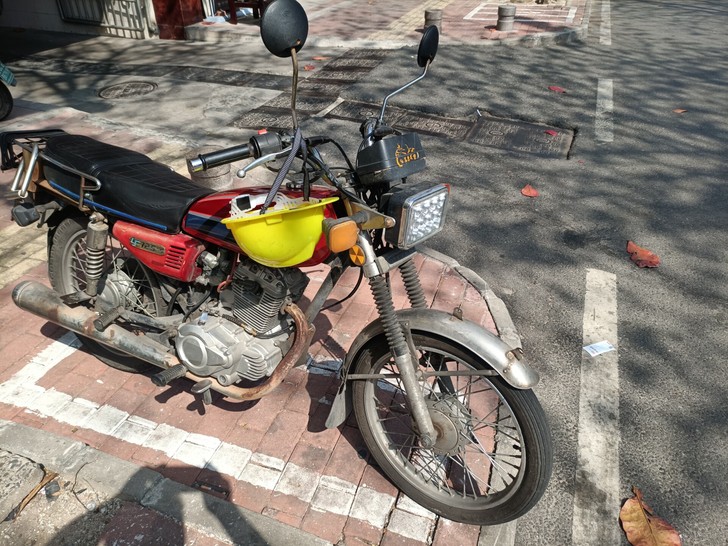 力帆CG125摩托 改 皓月229发动机 ...