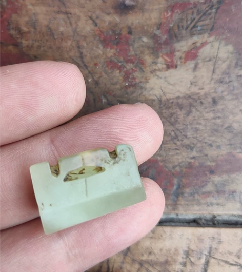 玉雕 玉锁,喜欢带走 感兴趣的话点“我想要...