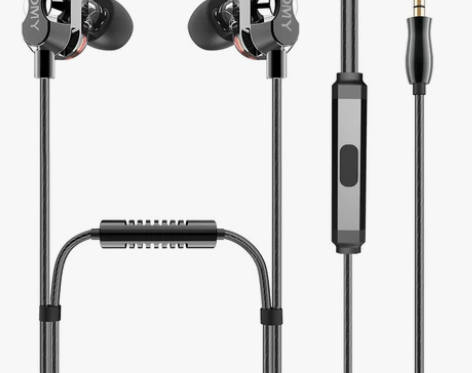 铂迈六动圈耳机入耳式耳塞有线高音质带麦直播...