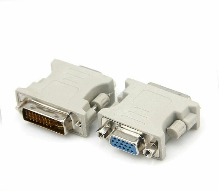 9个8元 DVI 24+5公转VGA母转接...